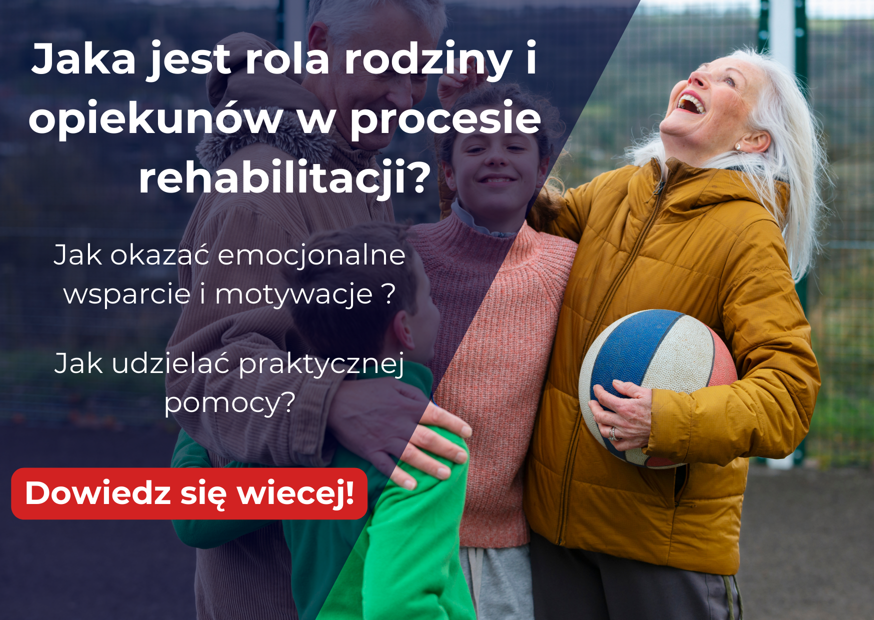 Read more about the article Rola rodziny i opiekunów w procesie rehabilitacji